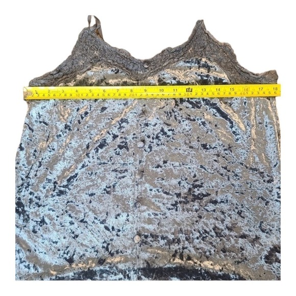 NWOT Esqualo Crush Velvet Camisole size 10 - Picture 10 of 10